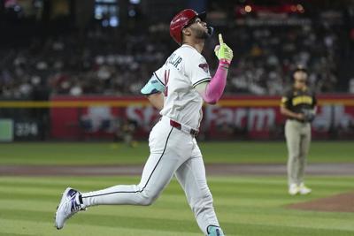 Lourdes Gurriel Jr. makes history, crushes 103.9 mph pitch from Mason Miller for a 2-run homer