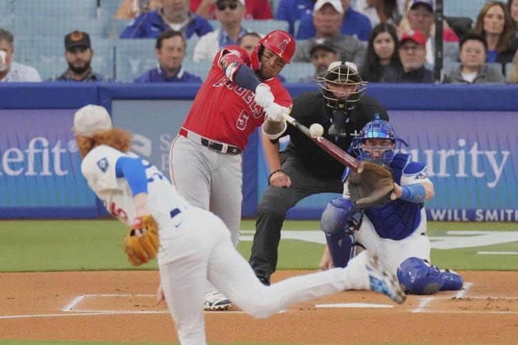 Kochanowicz limits Dodgers, and Angels turn 5 double plays in 6-2 win in Freeway Series opener