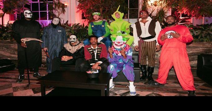 Raptors and Maple Leafs get into the Halloween spirit
