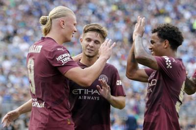 Man City winger Oscar Bobb out for up to 4 months after breaking his leg