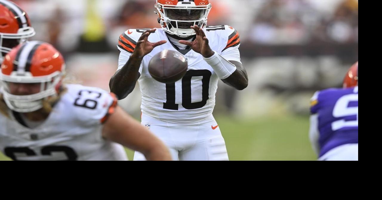 Browns release QB Tyler Huntley, leaving them with 3. Deshaun Watson's contract reworked for 2024