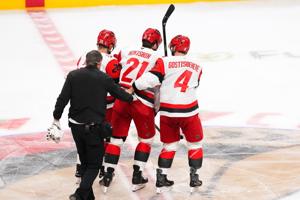 Hurricanes' Rod Brind’Amour is hopeful Ehlers and Nikishin will be ready for Round 2 of NHL playoffs