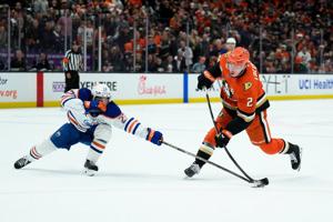 Jackson LaCombe leads his Anaheim Ducks into the 2nd round with a phenomenal playoff debut