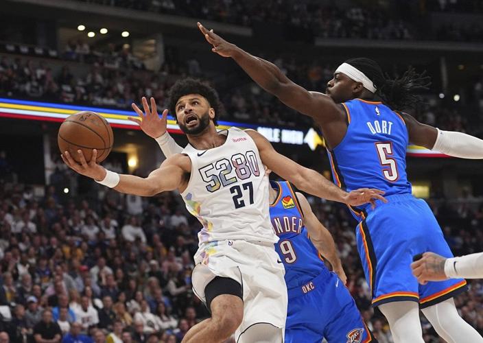 A sick Jamal Murray scores 25, powers Nuggets' 119-107 win over Thunder to force Game 7