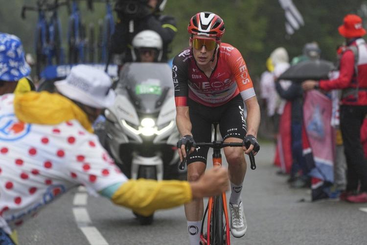 Arensman wins Tour de France's toughest stage after grueling solo effort