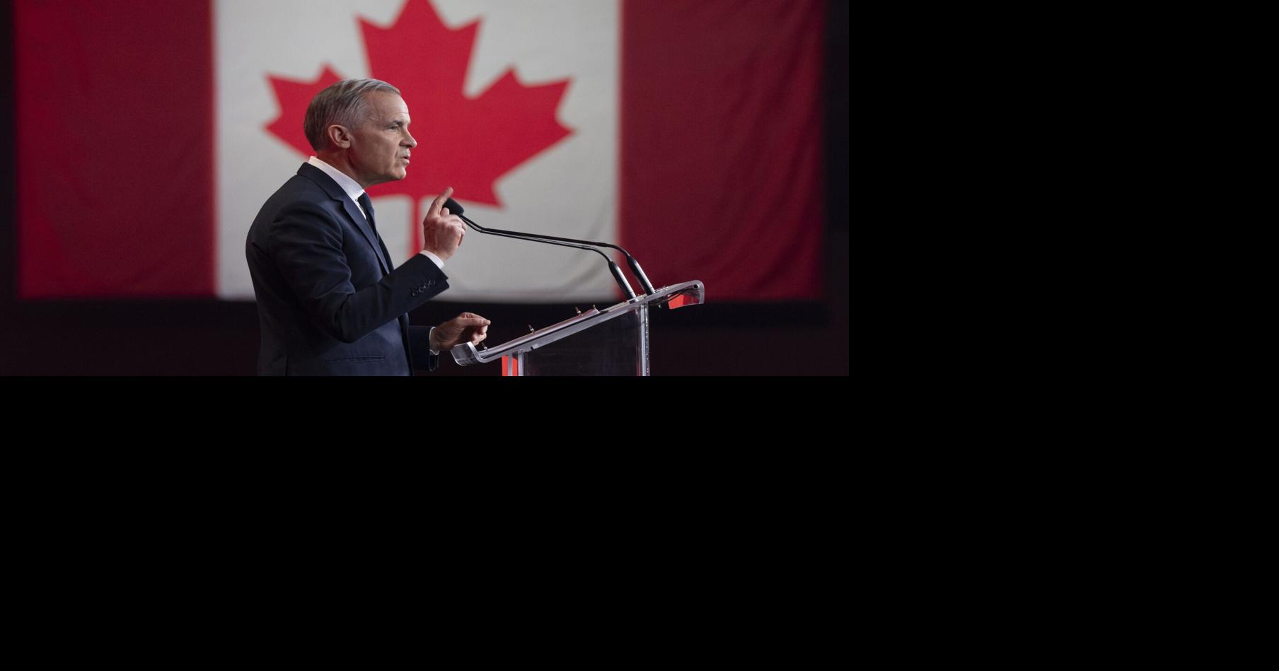 Mark Carney calls for unity at Liberal convention with majority government nearly clinched