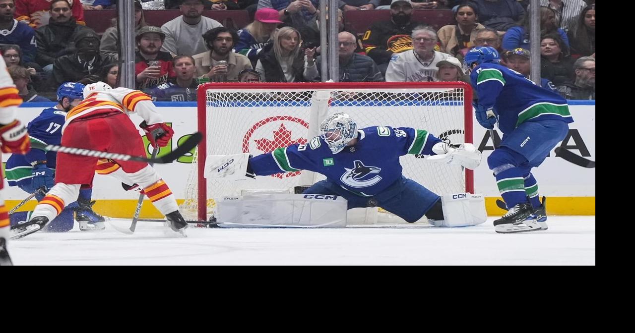 Demko backstops Vancouver Canucks to 41 win over Calgary Flames