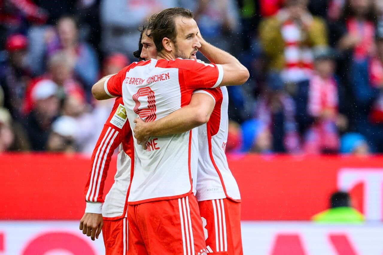 Harry Kane Scores Twice To Help Bayern Munich Beat Augsburg 3-1 In ...