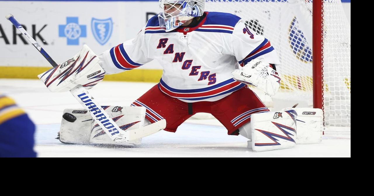 Rangers goalie Igor Shesterkin pulled after allowing five goals to Kings