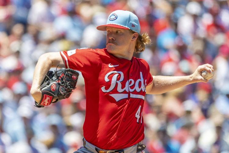 Reliever Santillan strikes out Bohm with bases loaded in the 8th, Reds beat Phillies 9-6