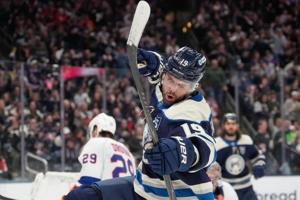 Blue Jackets beat Panthers 4-2 in latest blow to 2-time defending champ's playoff hopes