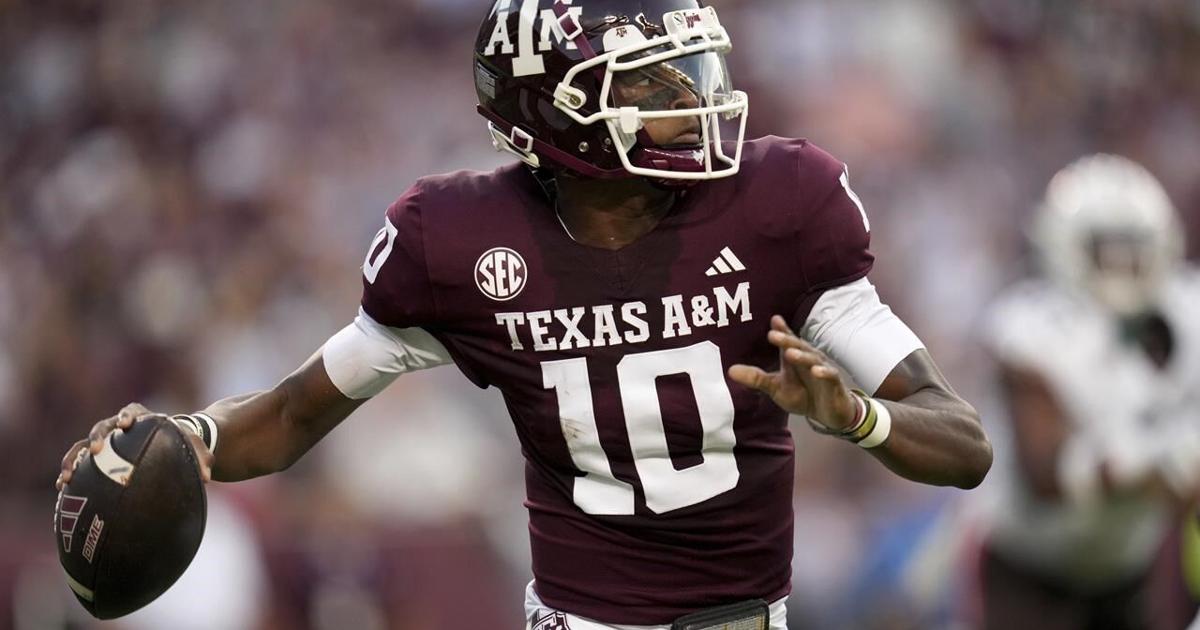 Reed throws two TD passes to help No. 25 Texas A&M outlast Bowling ...