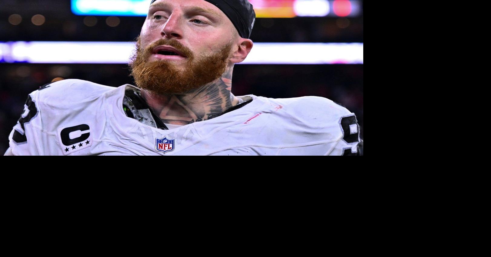 Raiders pass rusher Maxx Crosby laughs off trade talk, focuses on recovery