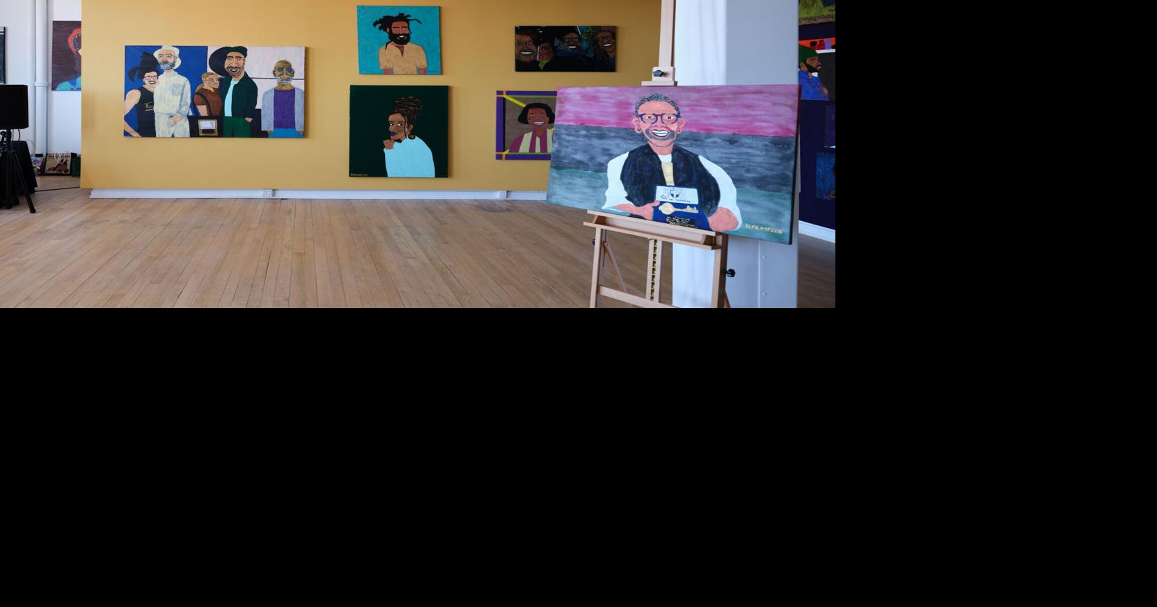 This impressive art exhibit celebrates Black excellence — with Drake, Vladdy and more surprising portraits