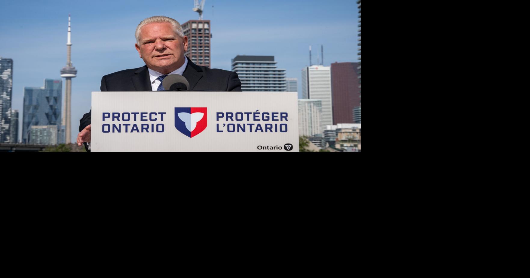 Doug Ford defends province response to Ontario wildfires