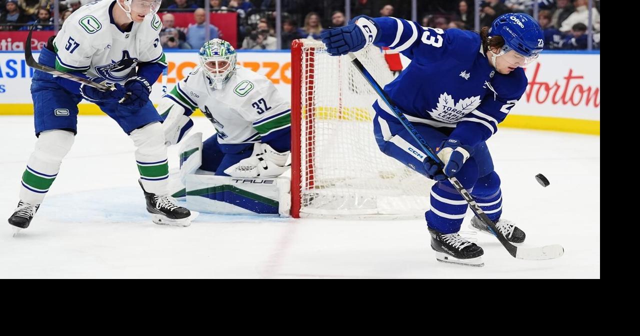 Canucks overcome travel woes to down Maple Leafs 3-0