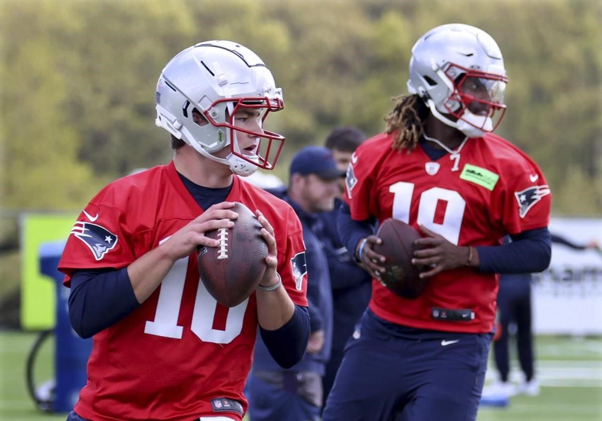 Patriots’ No. 3 pick QB Drake Maye wraps up first taste of NFL workouts at rookie camp
