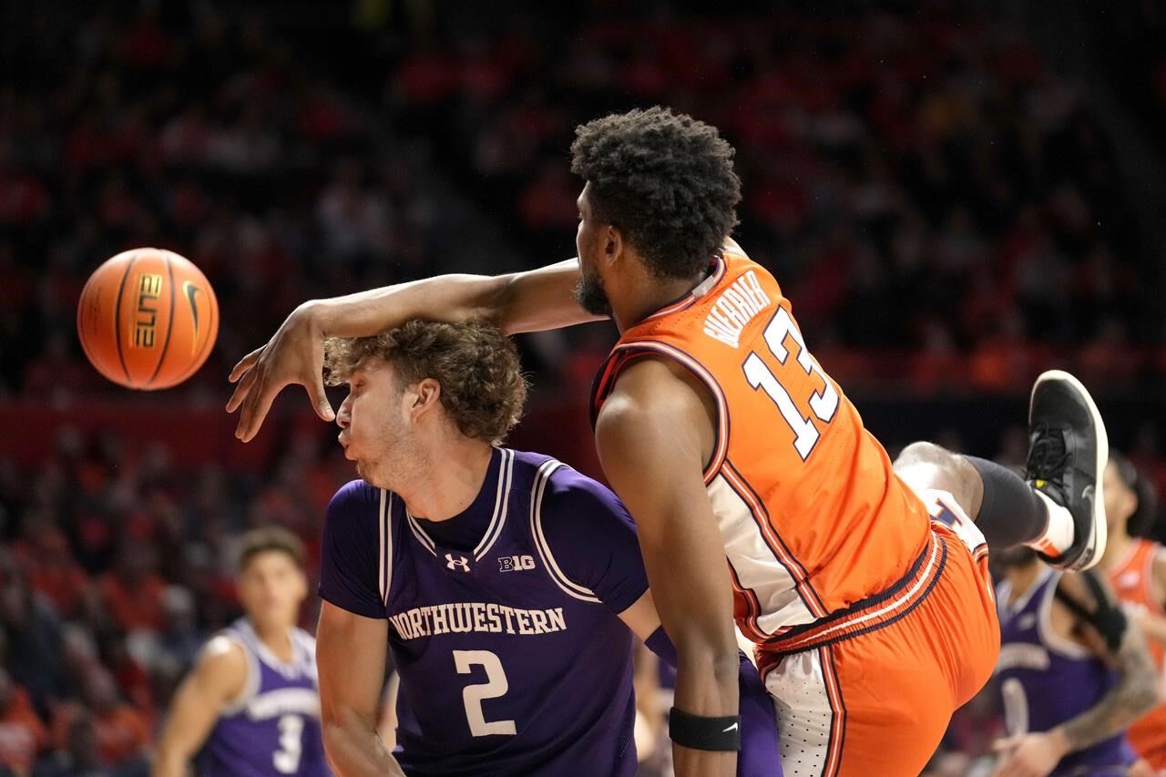 Marcus Domask Scores 32 Points, No. 9 Illinois Dominates Northwestern 96-66