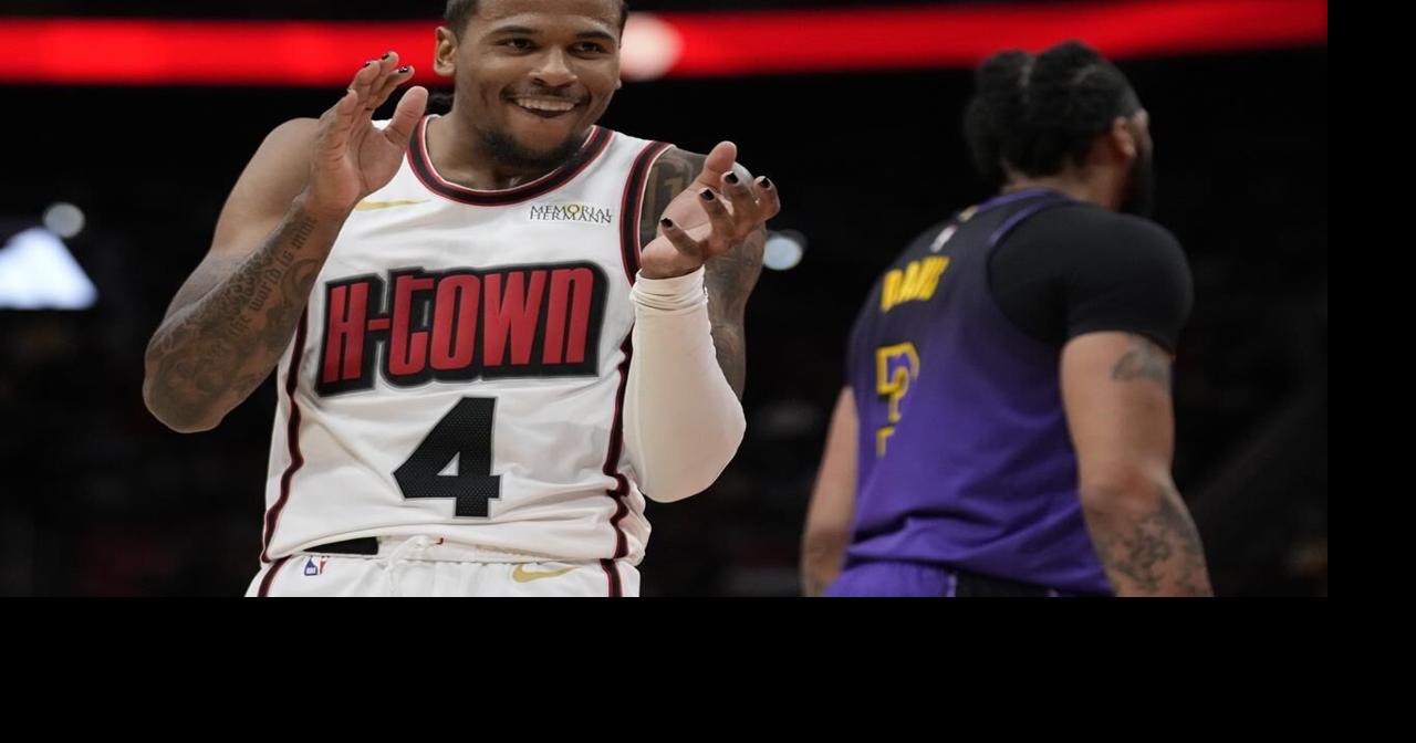 Green has 33 points, VanVleet's late steal helps Rockets hold on for 119-115 win over Lakers