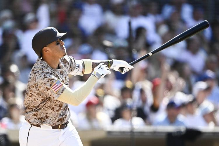 Padres slugger Manny Machado gets his 2,000th career hit