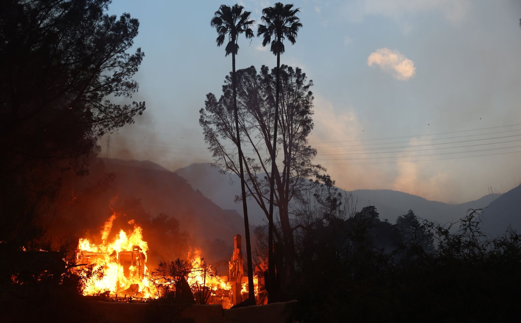 Los Angeles wildfires in photos: Thousands forced to flee