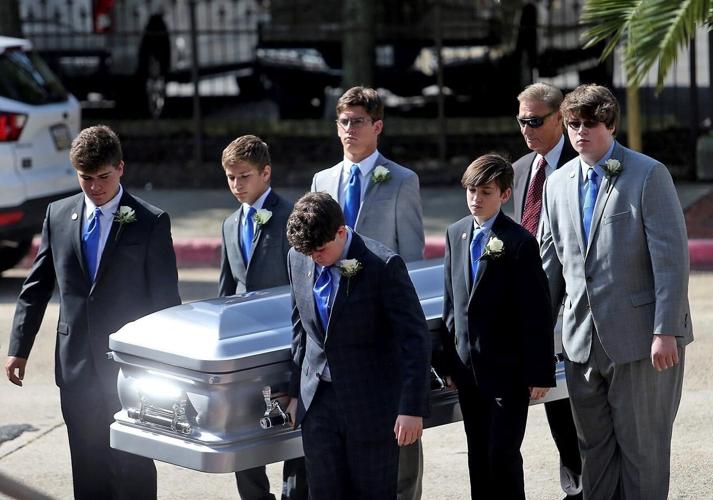 Funeral service for Katrina-era governor, Kathleen Blanco