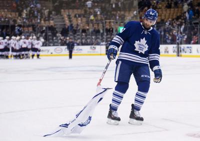 Maple Leafs' Season, Like Fans' Discarded Jerseys, Lands in a