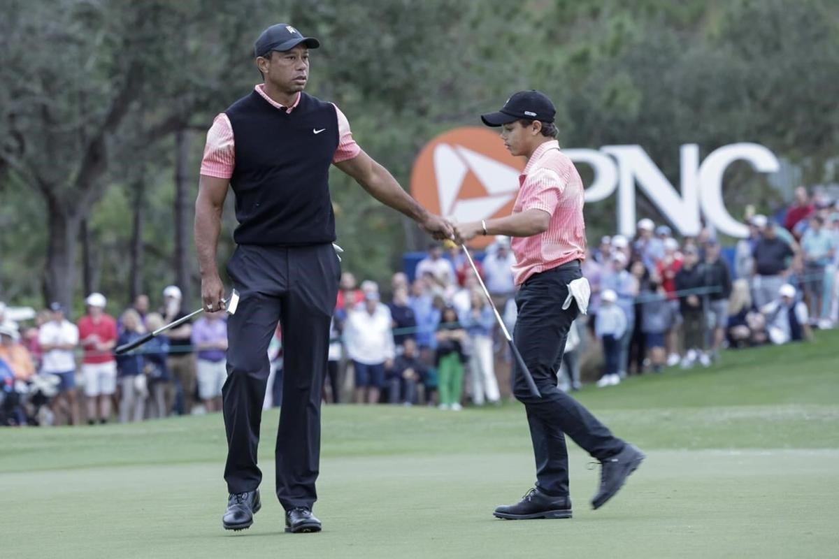 Tiger Woods' son is taking his first step toward trying to play on