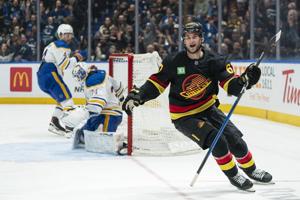Vancouver Canucks sign centre Max Sasson to two-year extension