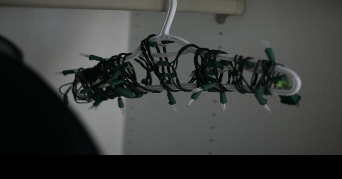 How to store your holiday lights without tangling them