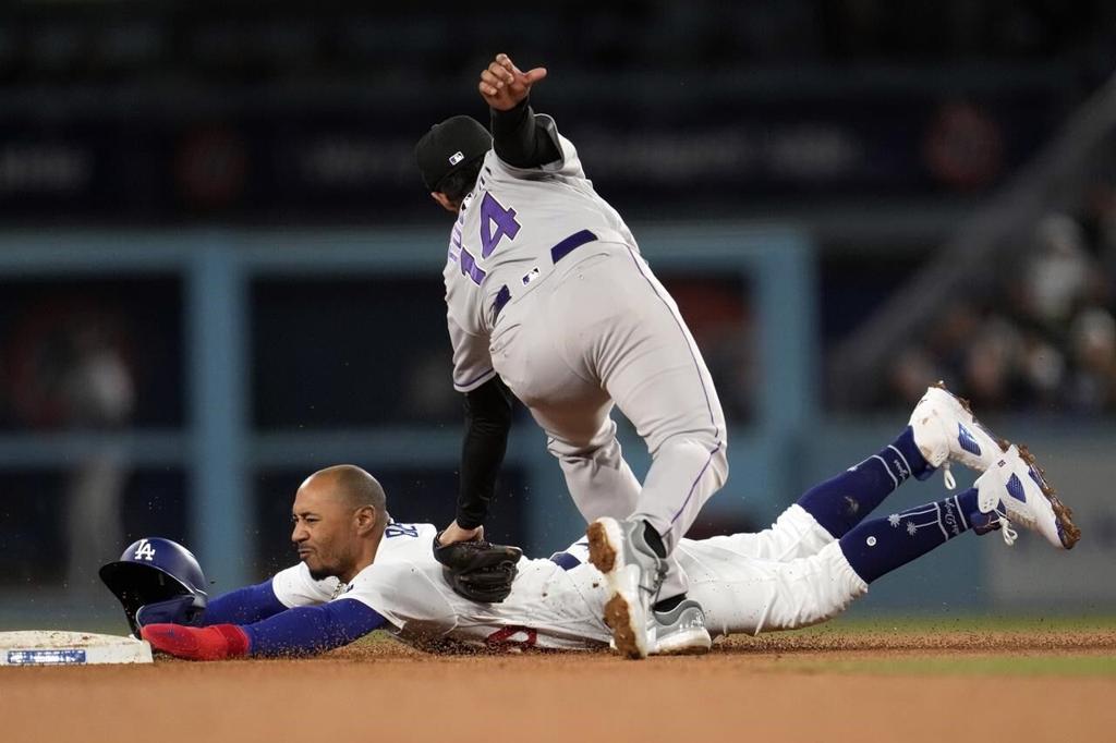 Urías throws 6 shutout innings, Dodgers beat Rockies 5-2