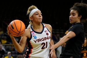 Johnson sinks go-ahead 3-pointer and Virginia beats Arizona State 57-55 in women's First Four
