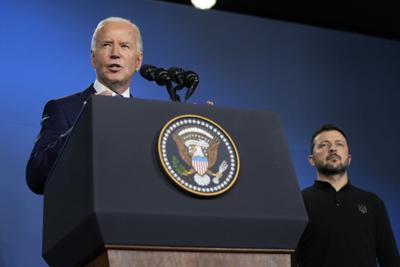 Biden calls Trump's pressure on Ukraine 'modern-day appeasement' in 1st post-presidential interview