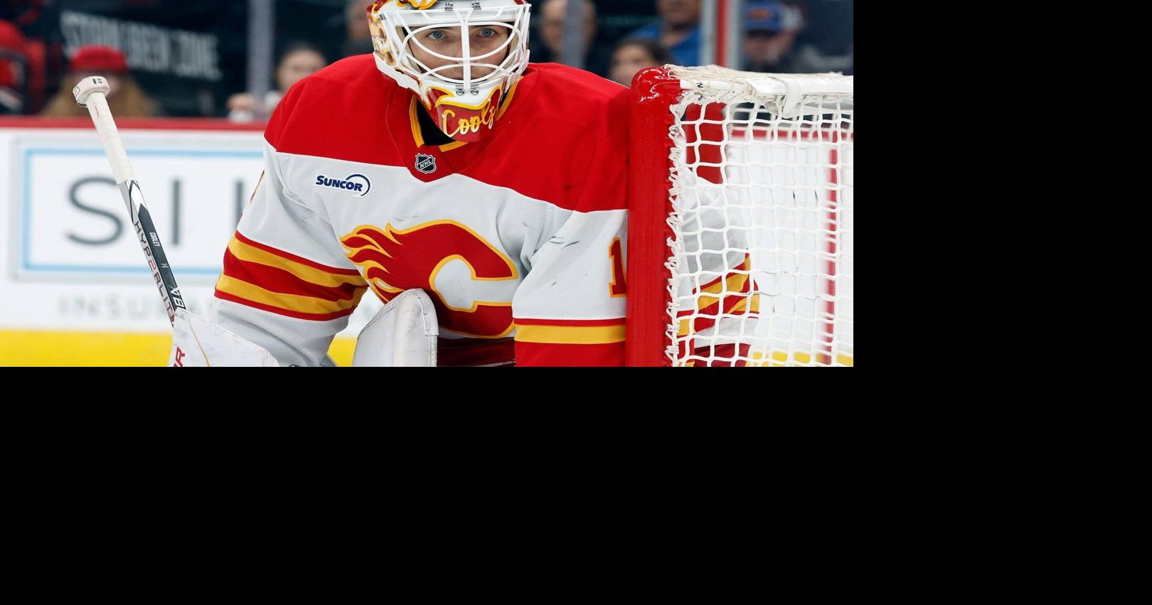 Bussi makes 15 saves for 1st NHL shutout, Ehlers scores in OT in Hurricanes' 1-0 win over Flames