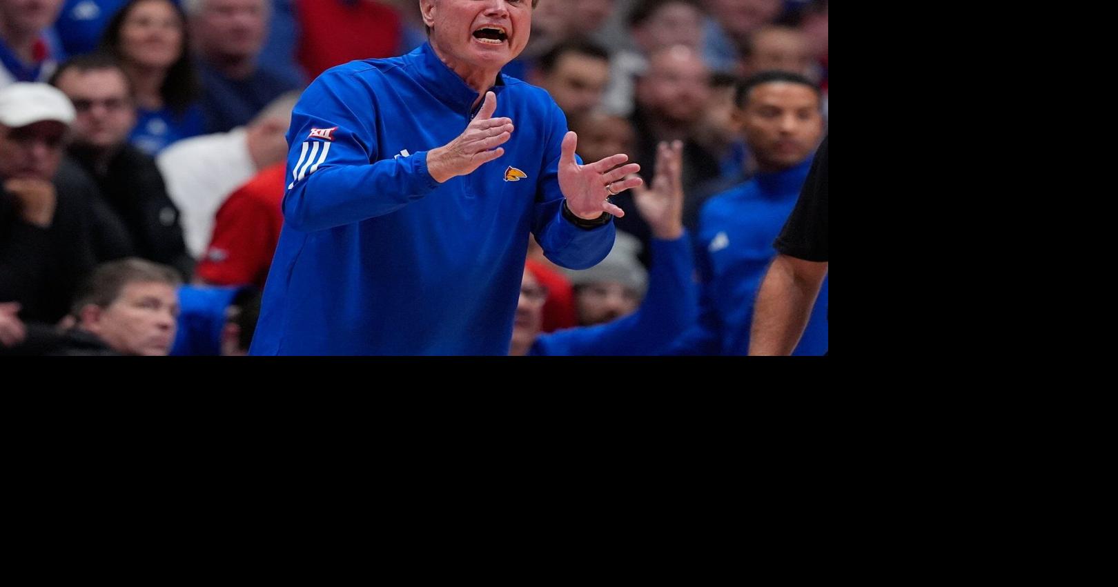 Kansas coach Bill Self plans to return vs. Kansas State, and Peterson is questionable for the game