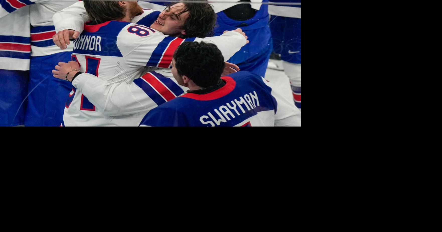 Connor Hellebuyck and Jack Hughes join Jim Craig and Mike Eruzione as US Olympic hockey champions