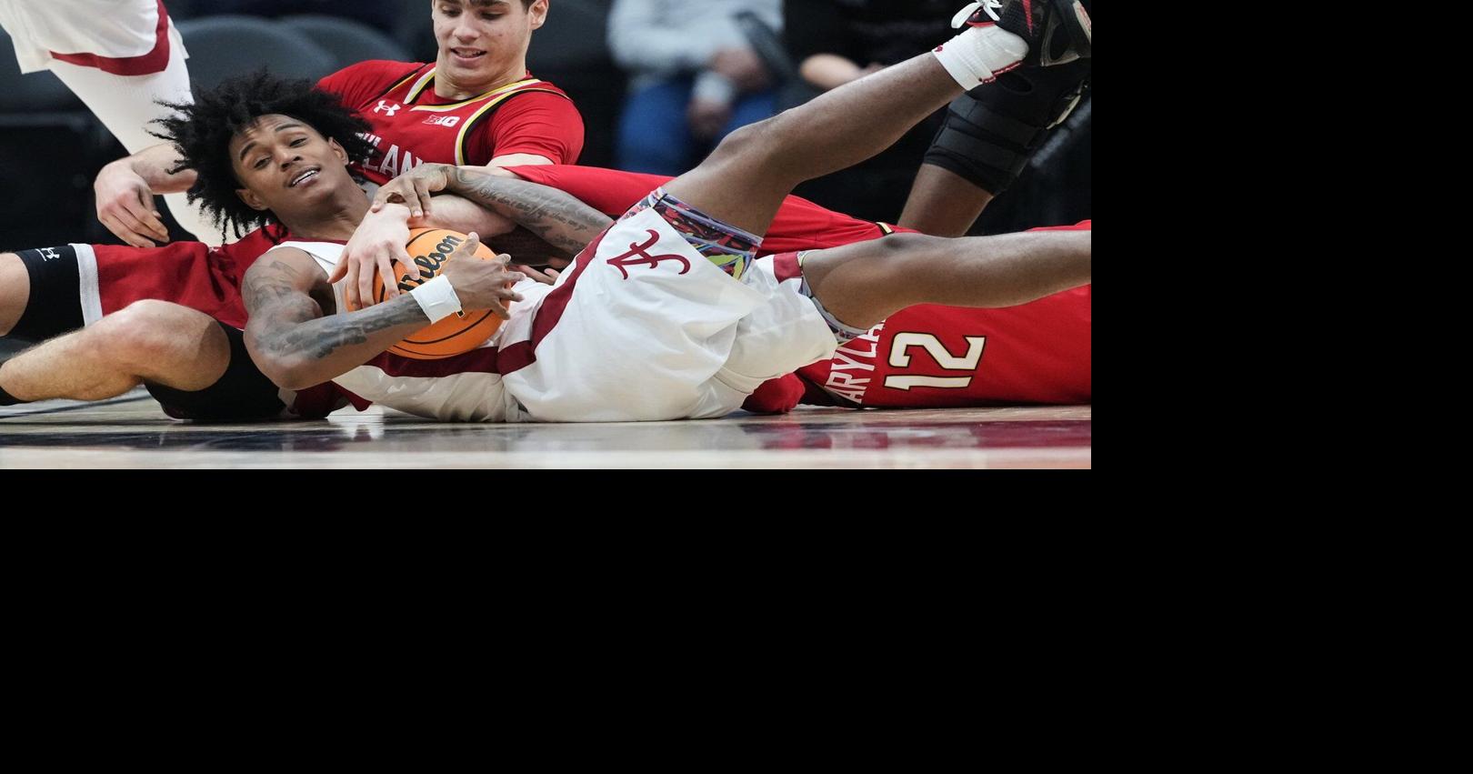 No. 8 Alabama races past Maryland 105-72 to close Players Era tourney