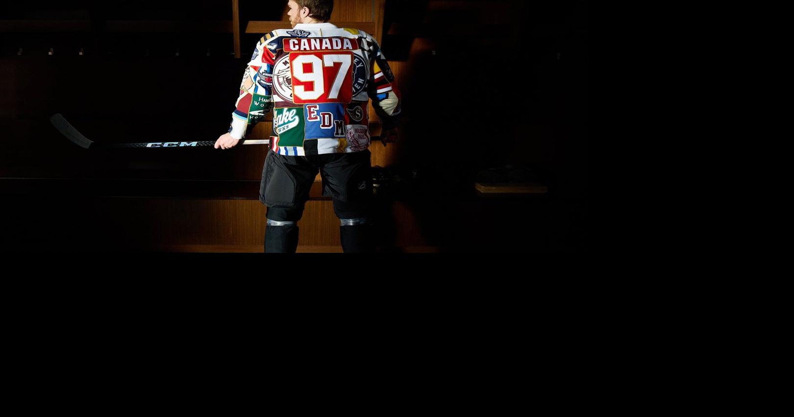 Finished Great Canadian Jersey formally unveiled