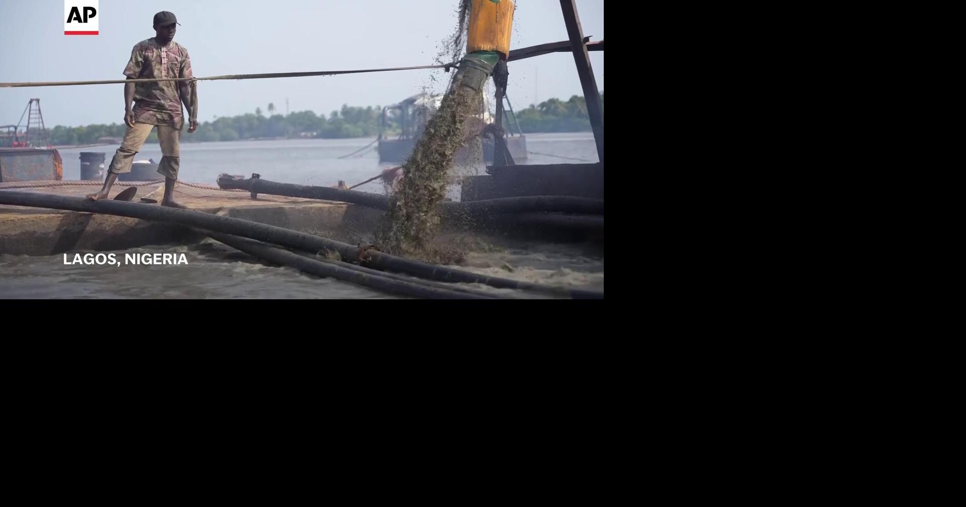 Africa’s megacity of Lagos reshapes its coast by dredging and puts environment at risk