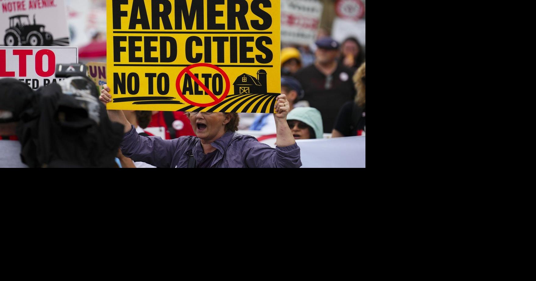 'Can you imagine the stress?': Protest against high-speed rail project hits Ottawa