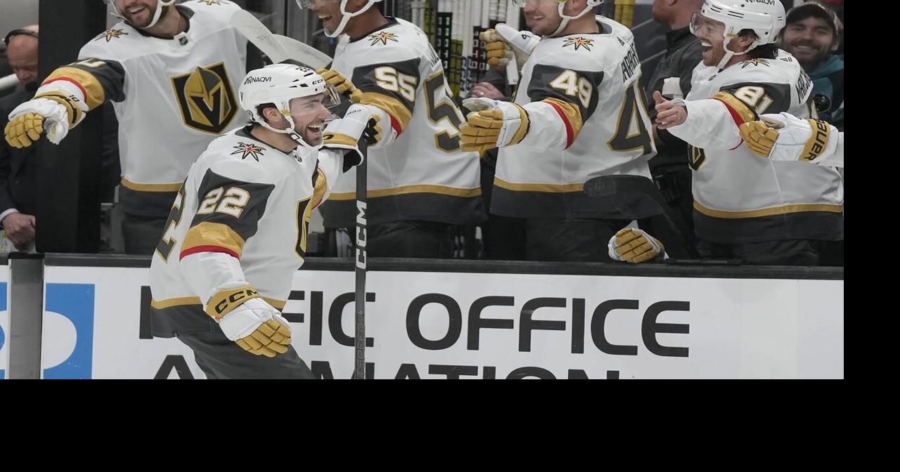 Mason Morelli scores in his debut to lead the Golden Knights past the