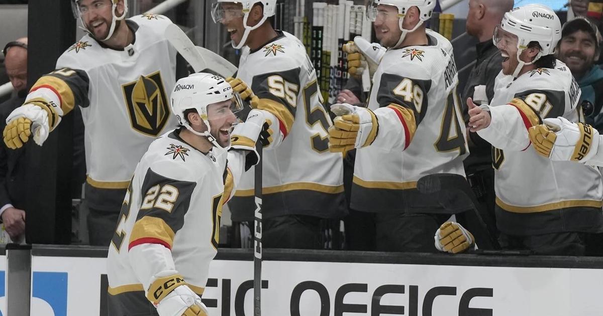 Mason Morelli scores in his debut to lead the Golden Knights past the