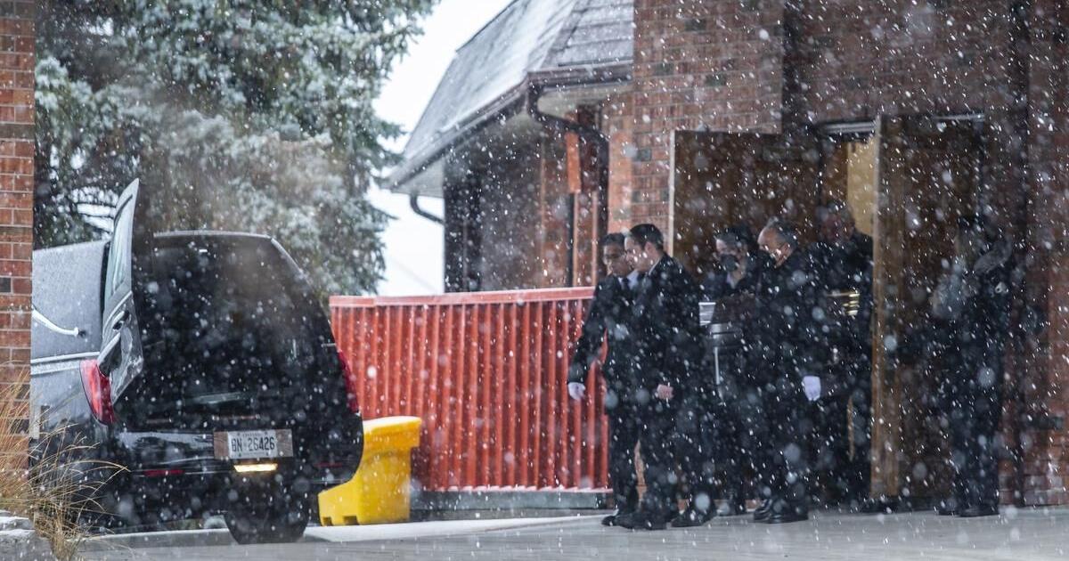 Family gathers at funeral of woman randomly stabbed in TTC subway station