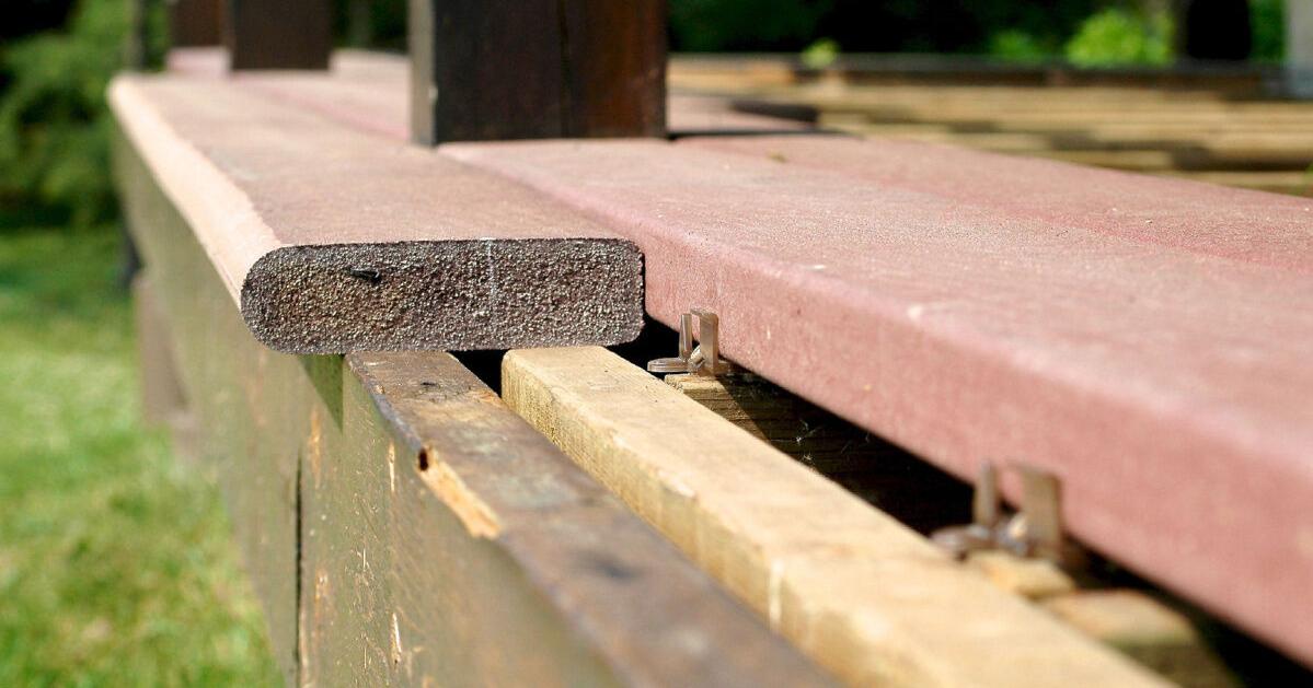 Invisible deck fasteners work well most of the time