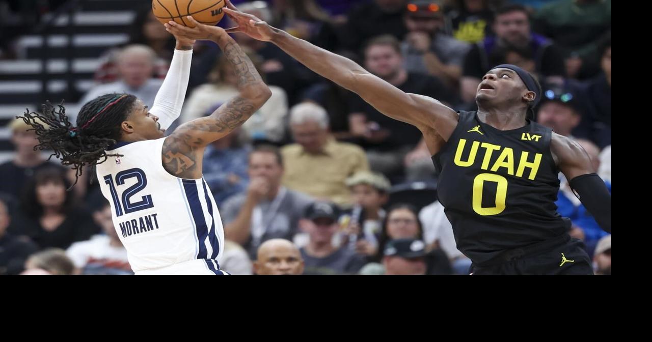 Jazz forward Taylor Hendricks is staying involved while rehabbing season-ending injury