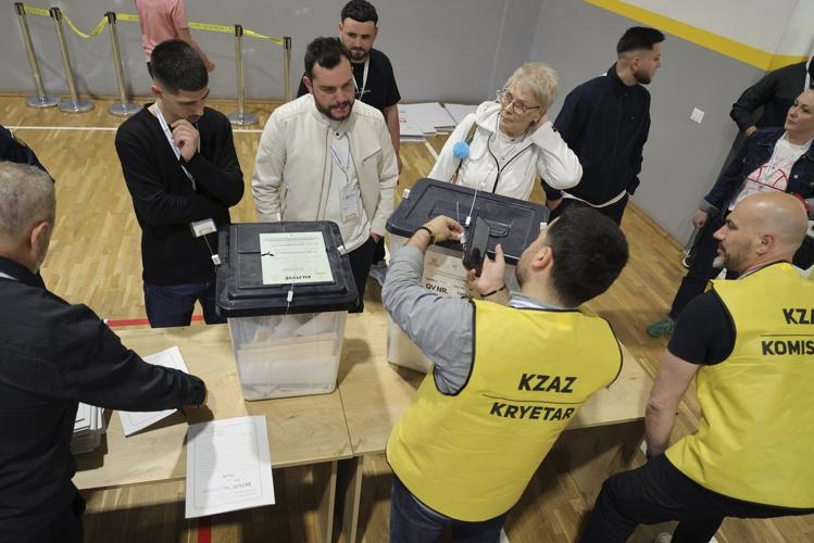 Albanian preliminary election results show Socialists ahead