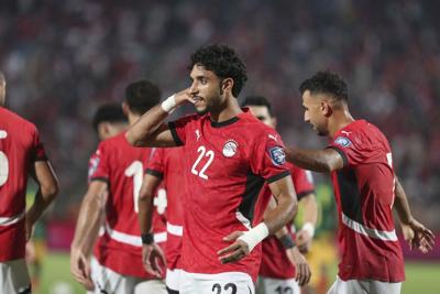 Man City forward Omar Marmoush hurts knee while playing for Egypt