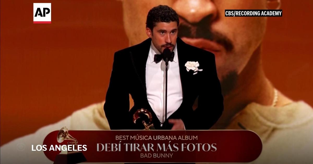 Bad Bunny won big at the 2026 Grammys. It’s a boost at a dark time for U.S ...