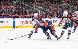 Star forward Connor McDavid scores twice as Oilers top Avalanche 6-2