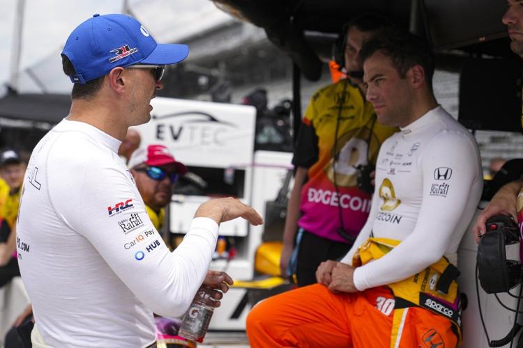 Heavier IndyCars bring out frustration in drivers on 3rd day of Indianapolis 500 practice